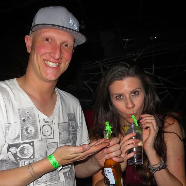 Nick & Jen at Beta Lounge for Emyli’s set