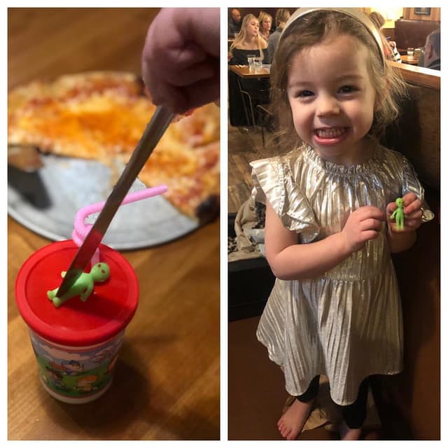 What happens when you give your alien to a 3 year old 👽👧🏼