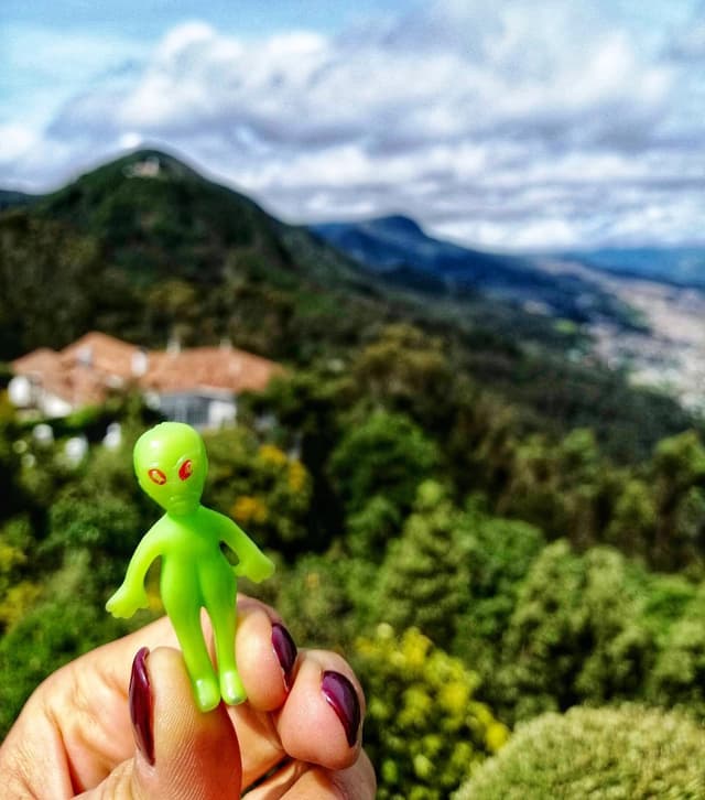 On top of Monserrate