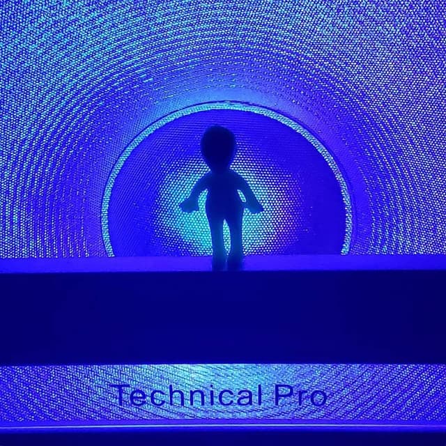 LED Speaker Alien