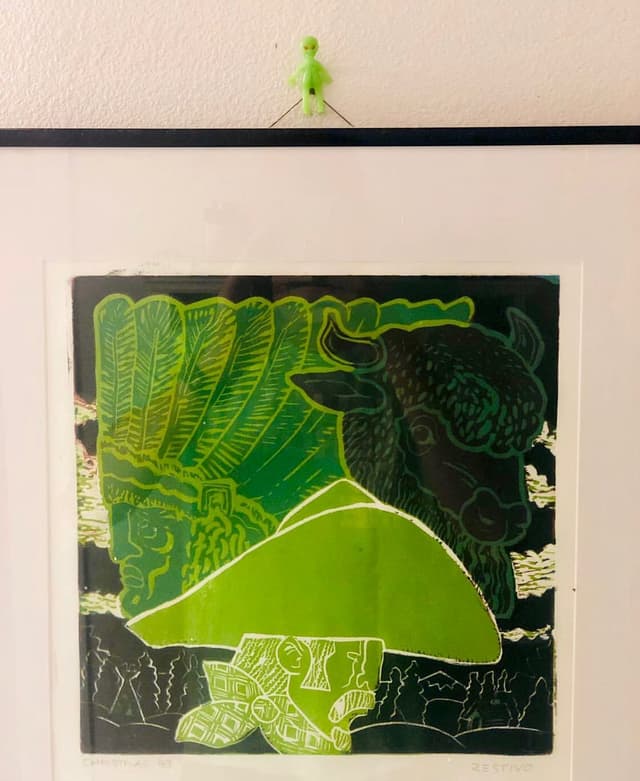 Western art alien