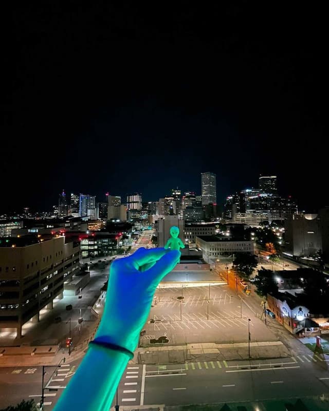 Afterparty skyline alien
