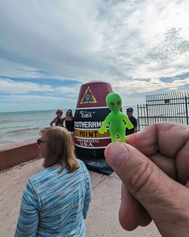 Cuba or bust alien